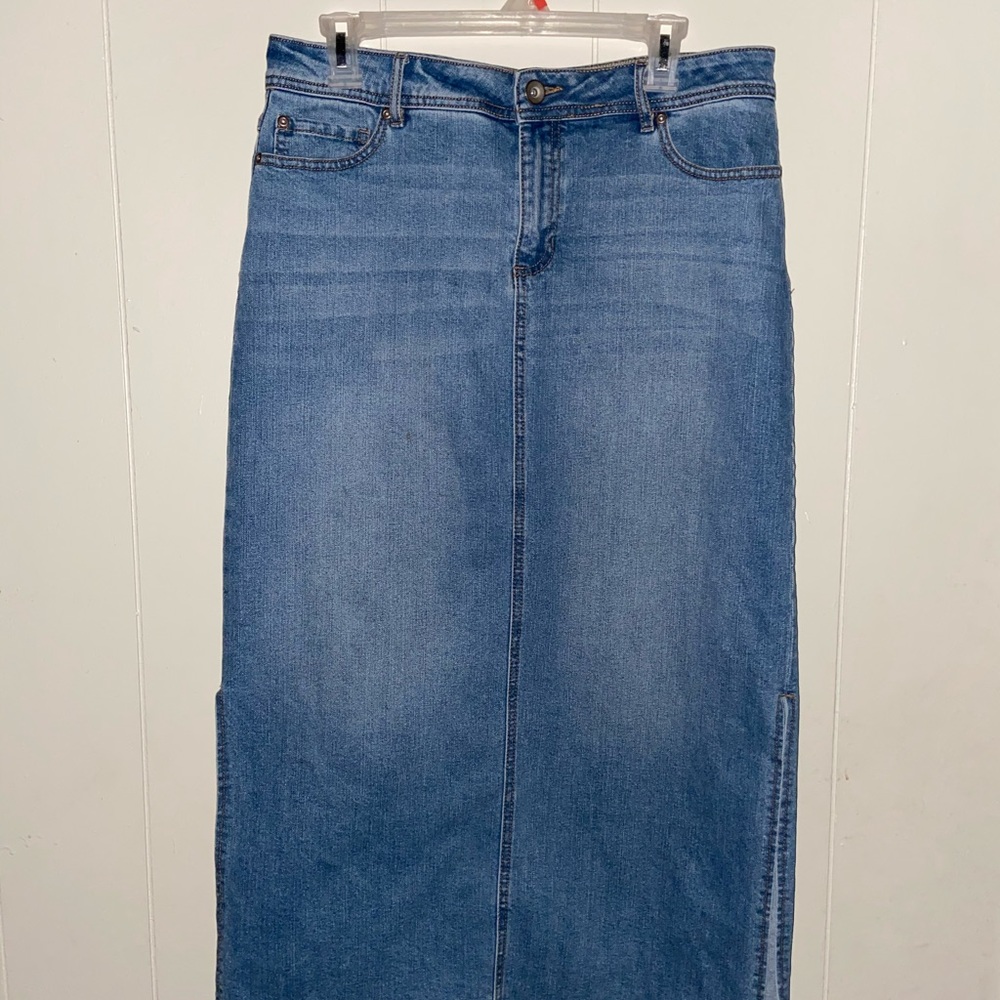 Cato denim skirt
